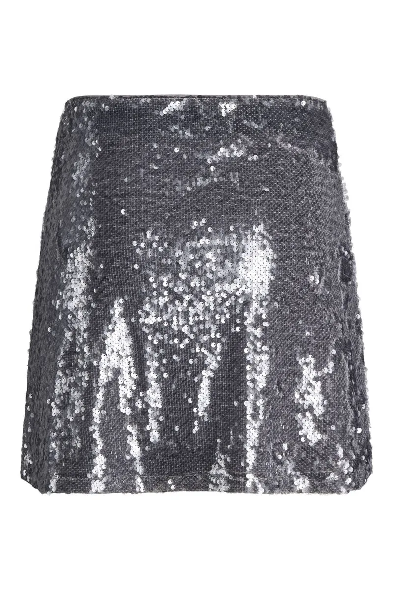 Jjxx - Jxsia Tara Sequin Mini Skirt - 4858386 Phantom