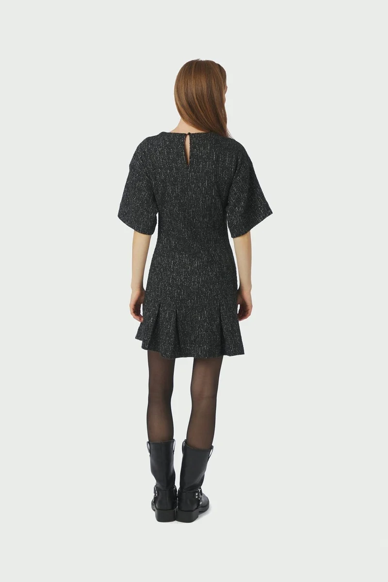 Neo Noir - Susie Boucle Dress 167094 - 100 - Black