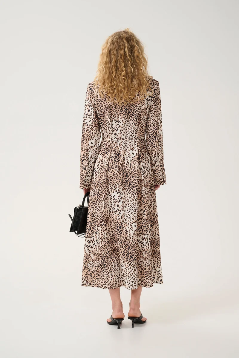 Gestuz - Gzmareen P Ls Dress - 107188 Light Leopard