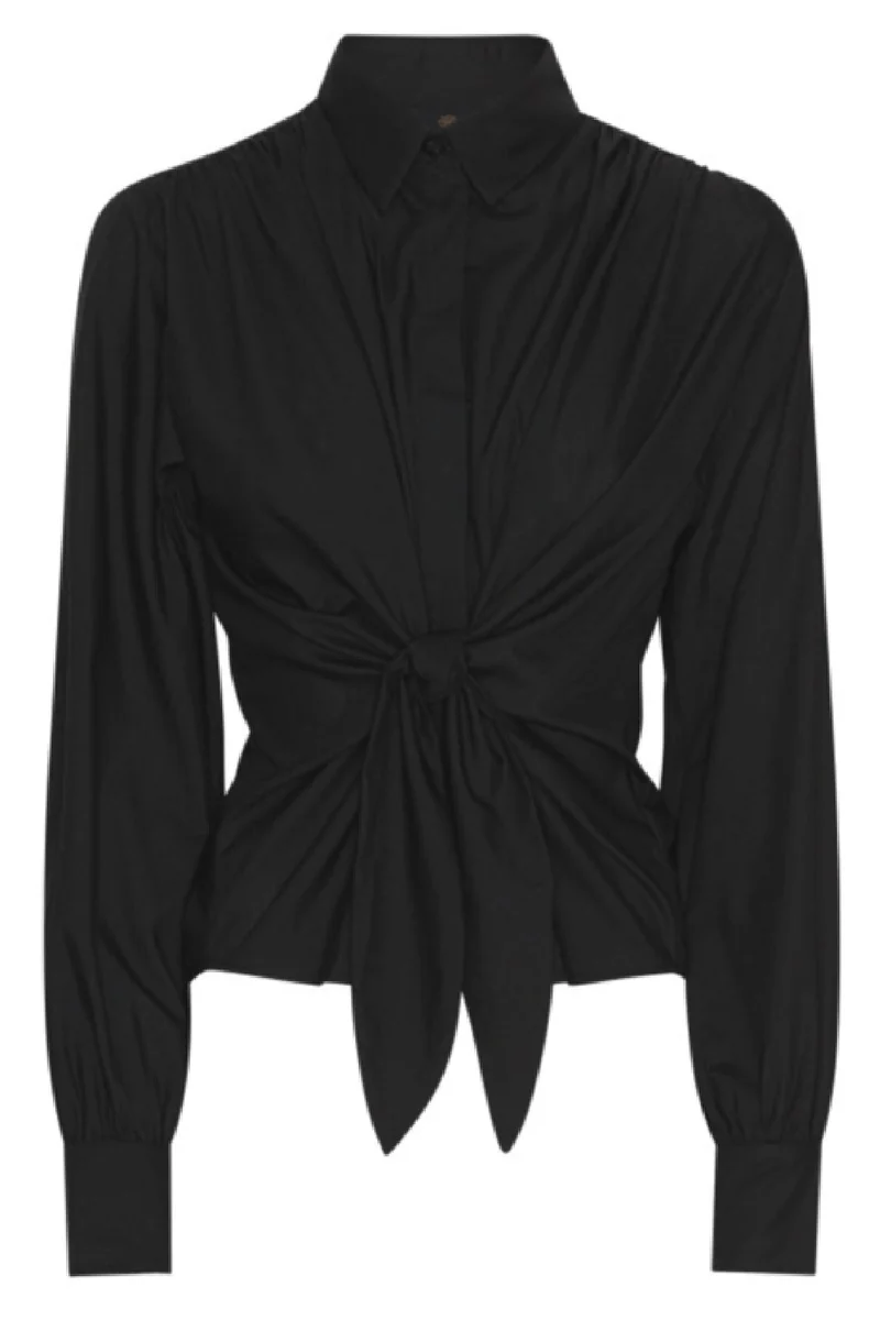 Karmamia - Lee Shirt - Black Cotton
