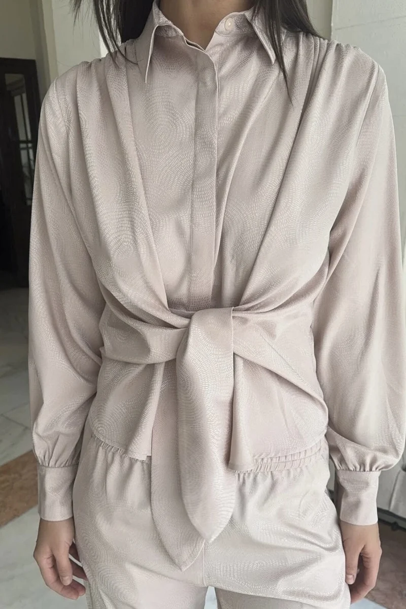 Karmamia - Lee Shirt 2102 - Art Deco Shell