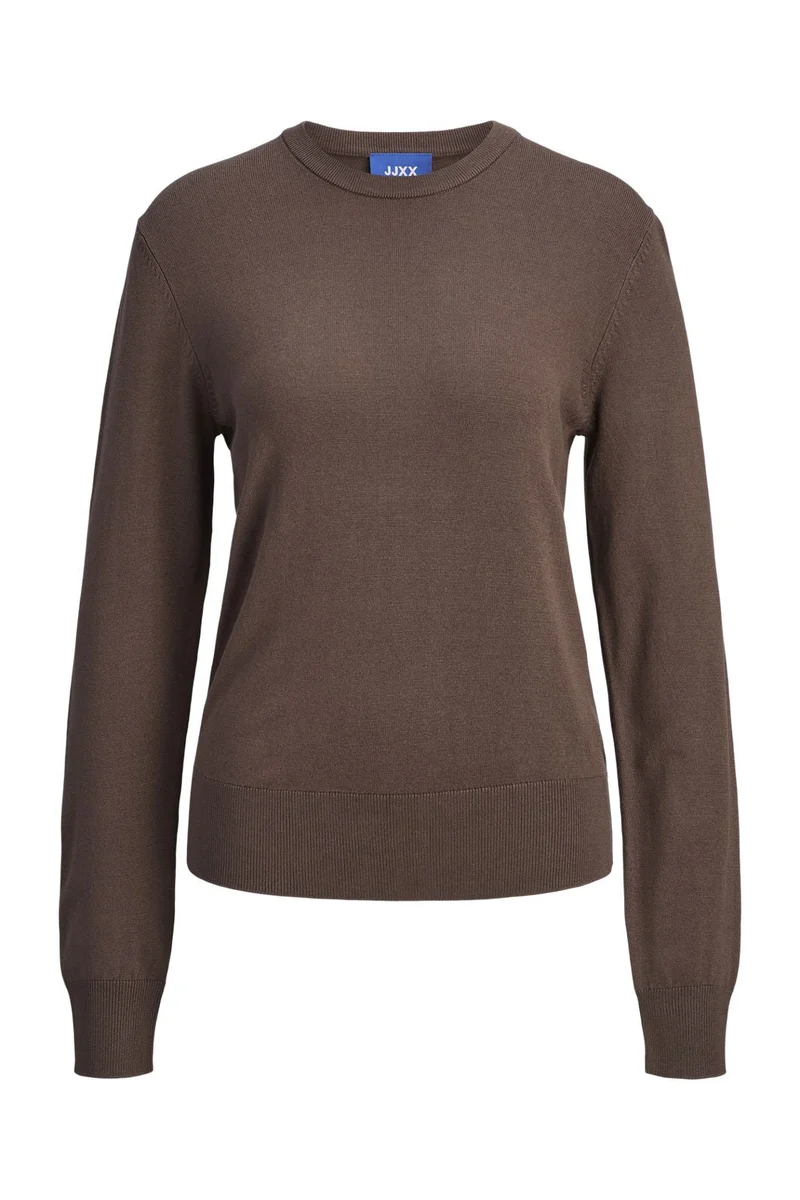 Jjxx - Jxlayla Comfy Ls Crew Neck Knit Ln - 4933790 Bracken