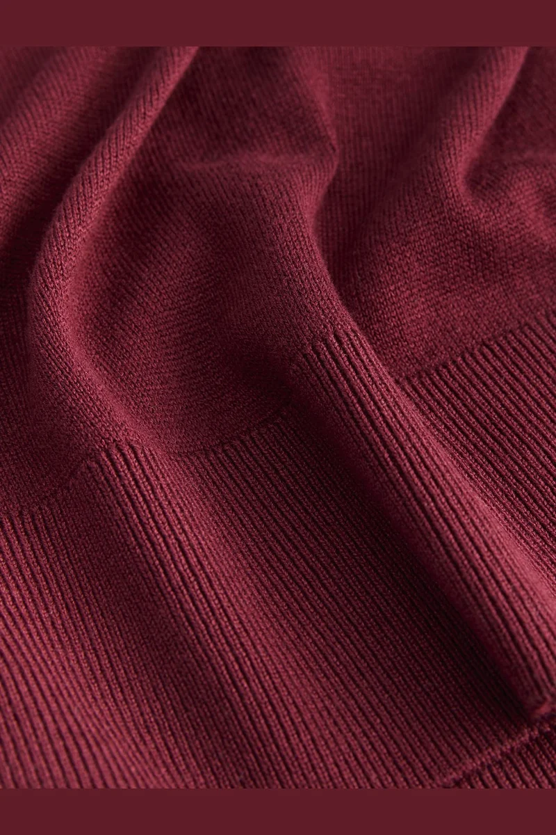Jjxx - Jxlayla Comfy Ls Crew Neck Knit Ln - 4933791 Cabernet