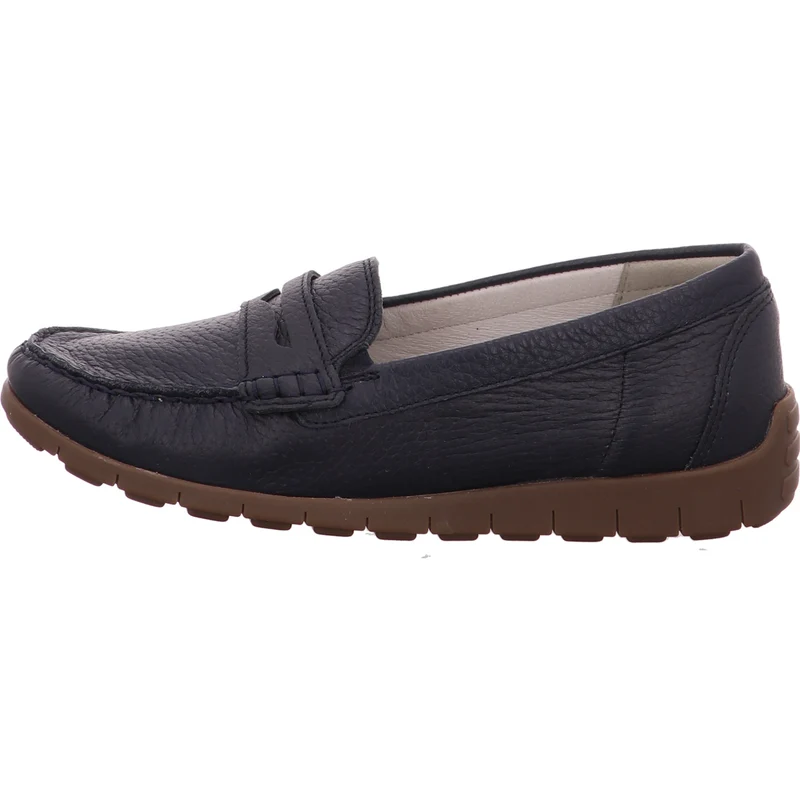 Waldläufer Slipper H-Lucy blau