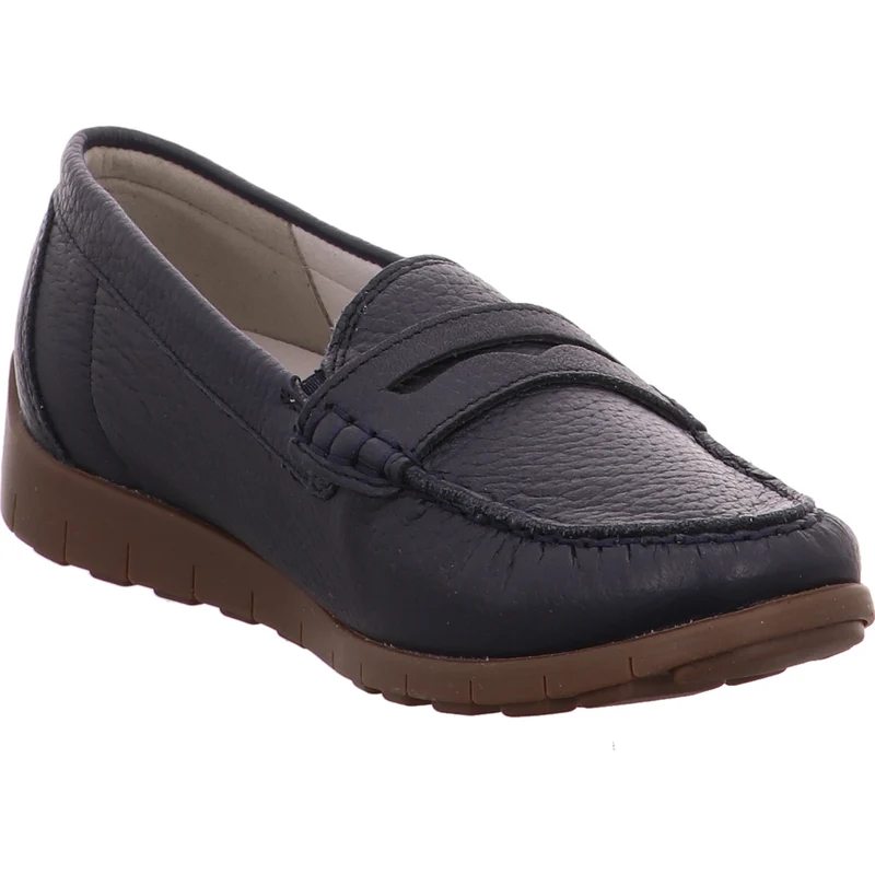 Waldläufer Slipper H-Lucy blau