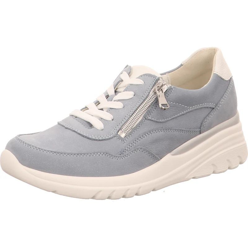 Waldläufer Schnürschuh H-Carla blau