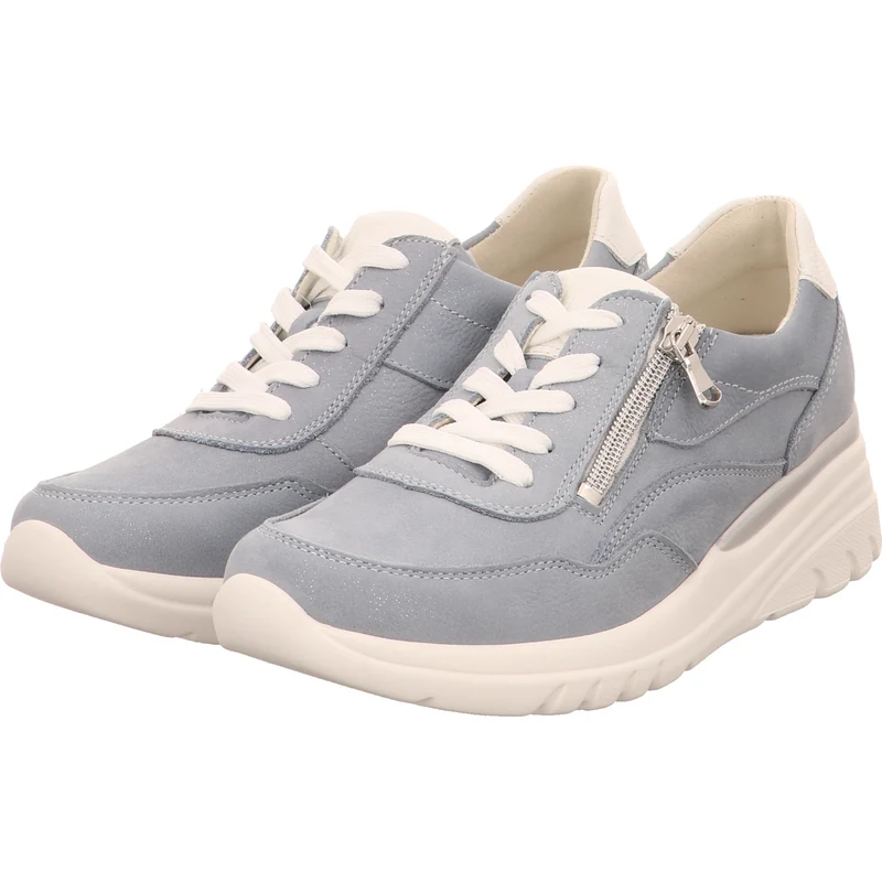 Waldläufer Schnürschuh H-Carla blau