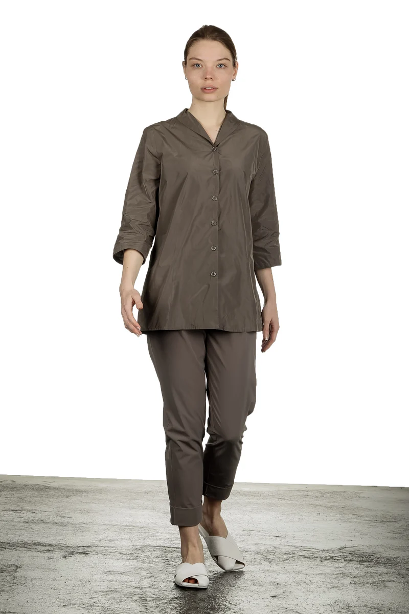 Katharina Hovman Damen 7/8 Hose fango
