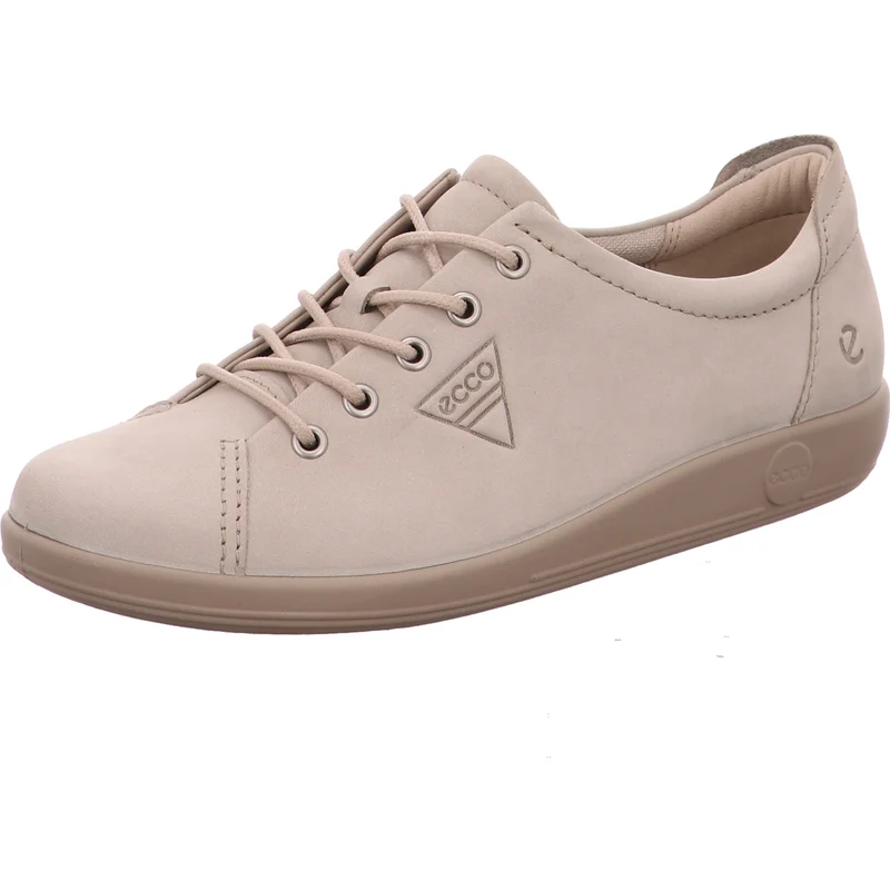 Ecco Schnürschuh SOFT 2.0 beige