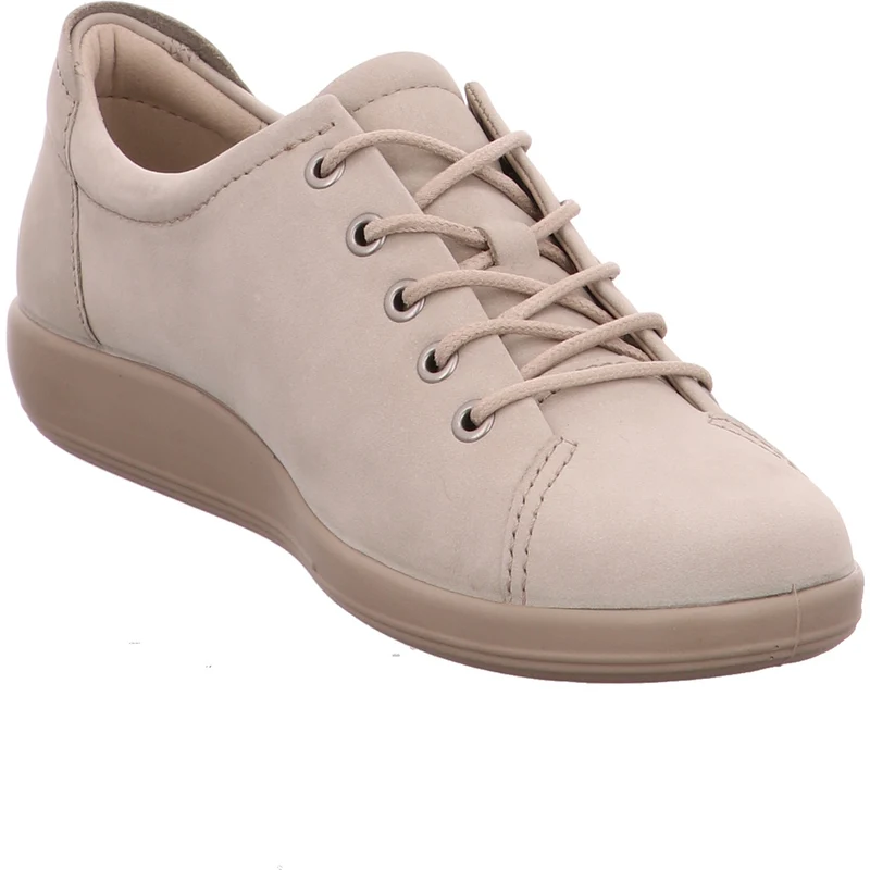 Ecco Schnürschuh SOFT 2.0 beige