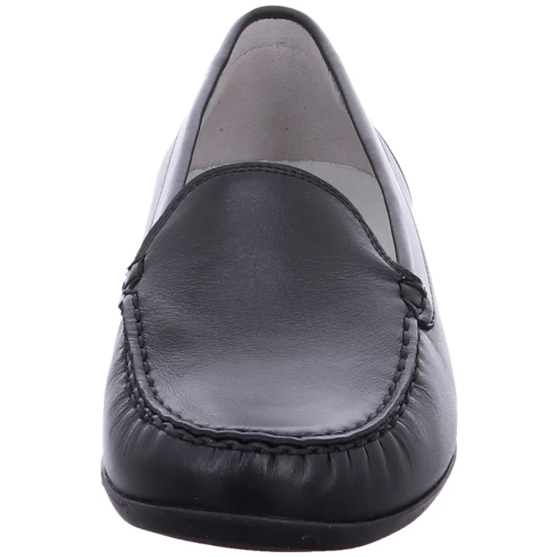 Waldläufer Slipper Hina schwarz