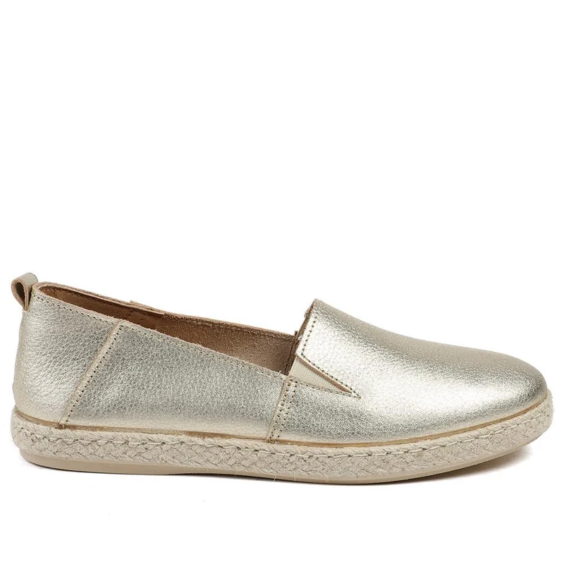 Milan2 Leather Espadrilles - MILAN2 / 329 055