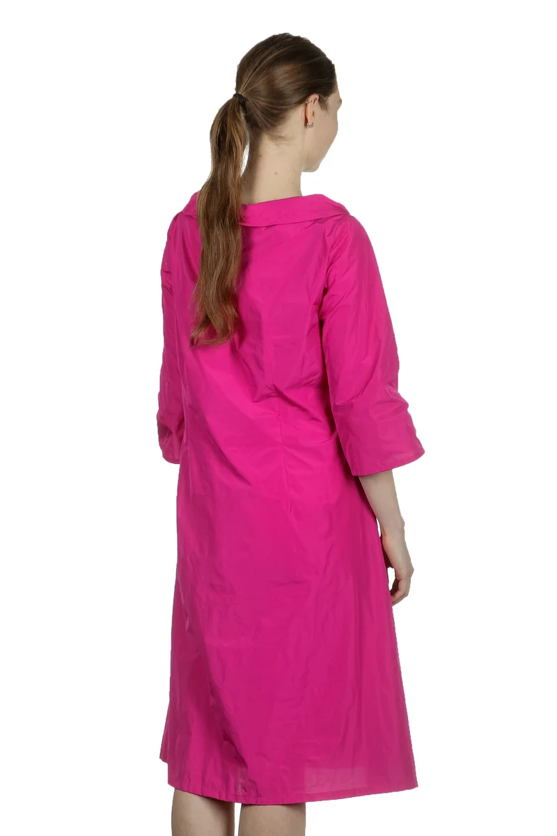 Katharina Hovman Damen Kleid in A-Linie pink