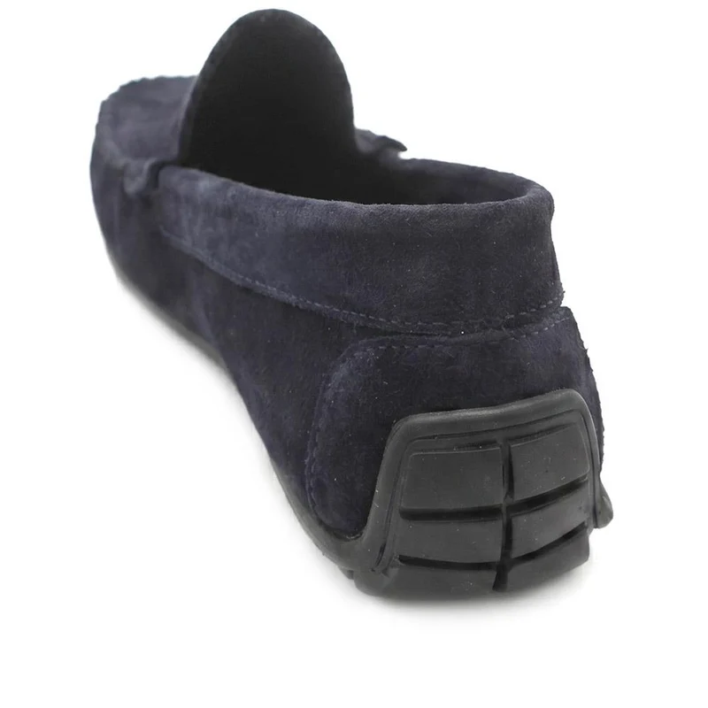 Zachariah Leather Slippers - ZACHARIAH / 330 219 - Navy Suede