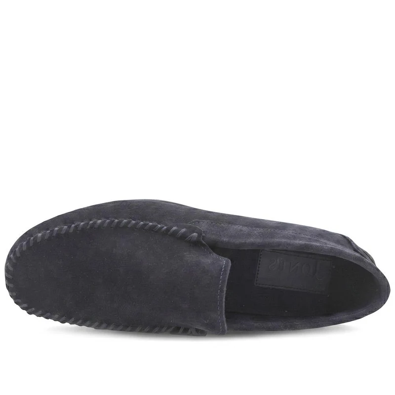 Zachariah Leather Slippers - ZACHARIAH / 330 219 - Navy Suede