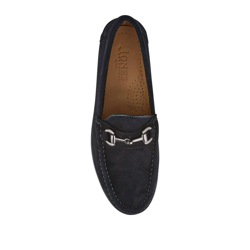 Roan Leather Slip-On Shoes - ROAN / 326 791 - Navy Suede