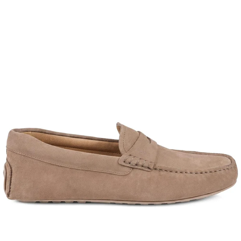 Boss Leather Slip On Shoes - HUGO43503 / 328 697