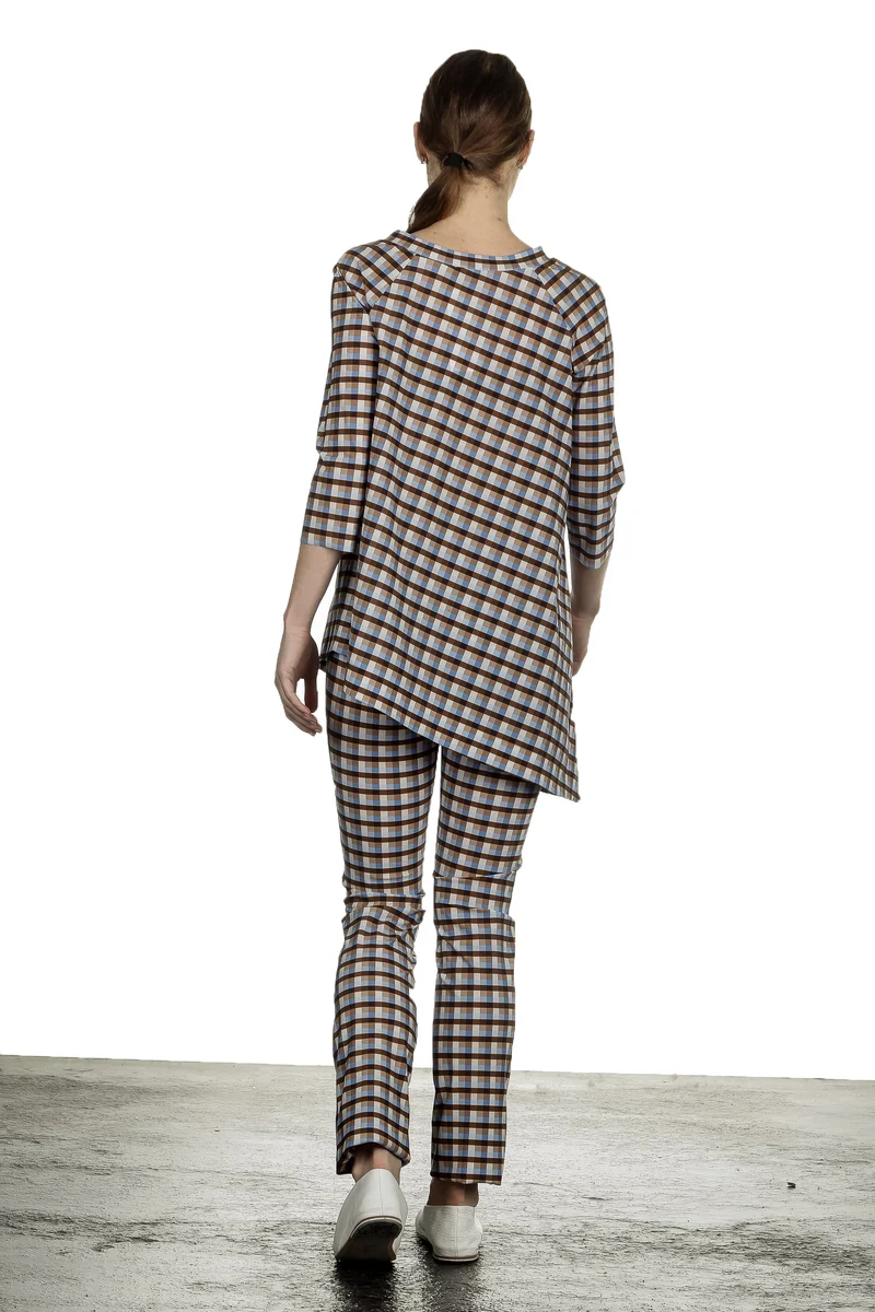 Schella Kann 2 Damen Hose mit Print mehrfarbig