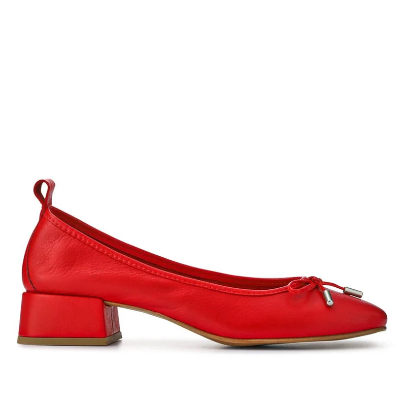 Salvaza Leather Heeled Pumps - SALVAZA / 327 687