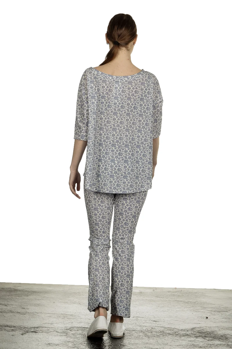 Schella Kann 2 Damen Langarmshirt mit Print mehrfarbig