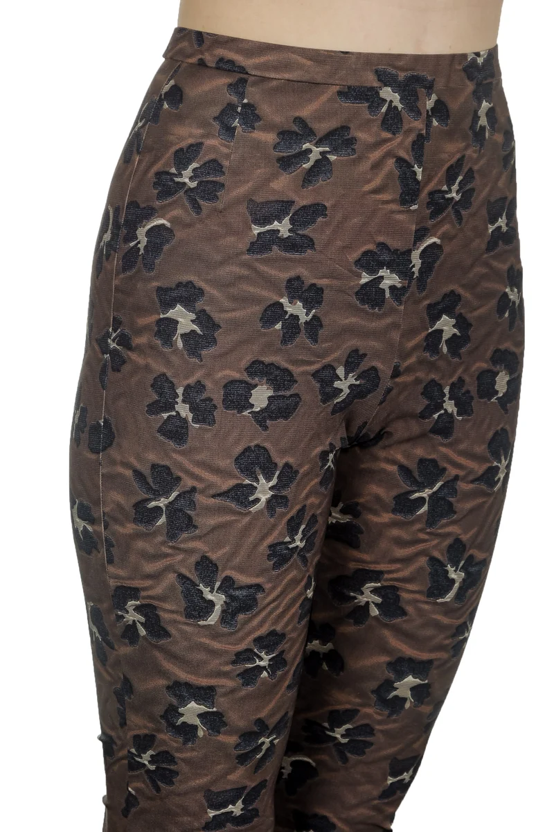 Schella Kann 2 Damen Hose mit Print mehrfarbig