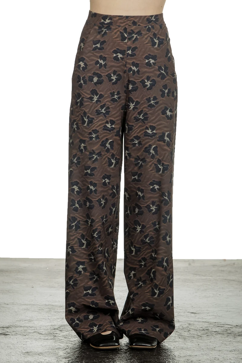 Schella Kann 2 Damen Weite Hose mit Print mehrfarbig