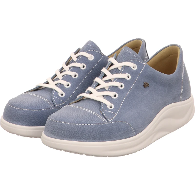 FinnComfort Schnürschuh Ikebukuro hellblau