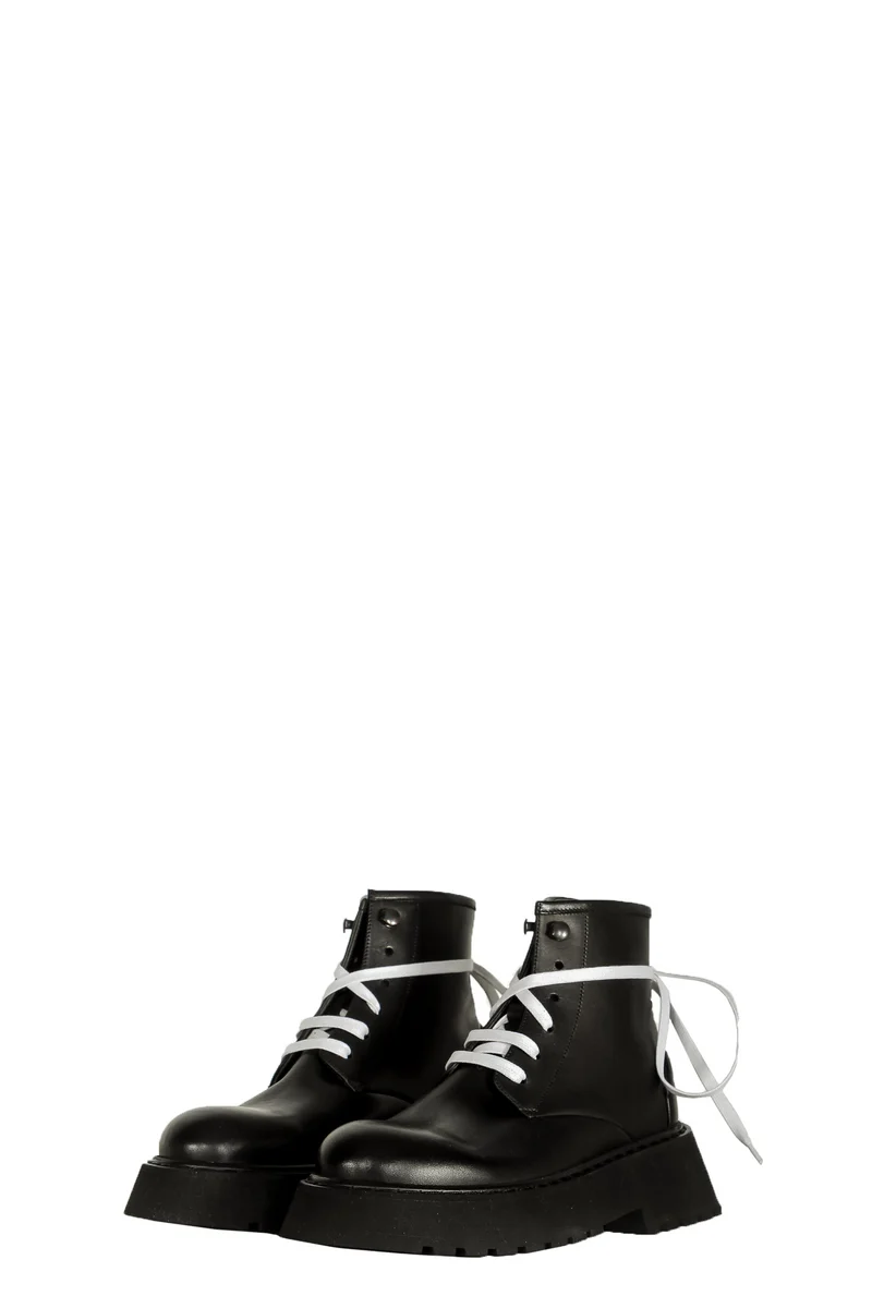 Marsèll Damen Stiefel mit Schnürung schwarz