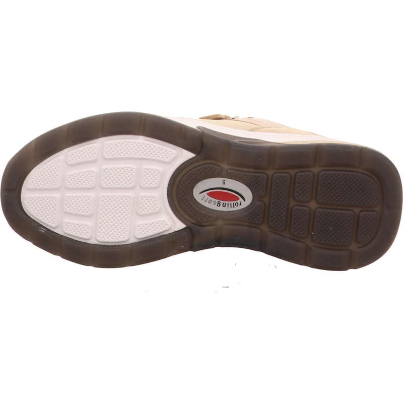Gabor Schnürschuh Rollingsoft 86.847.33 beige-kombi.