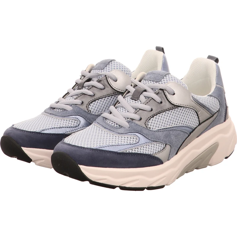 Gabor Schnürschuh Rollingsoft blau