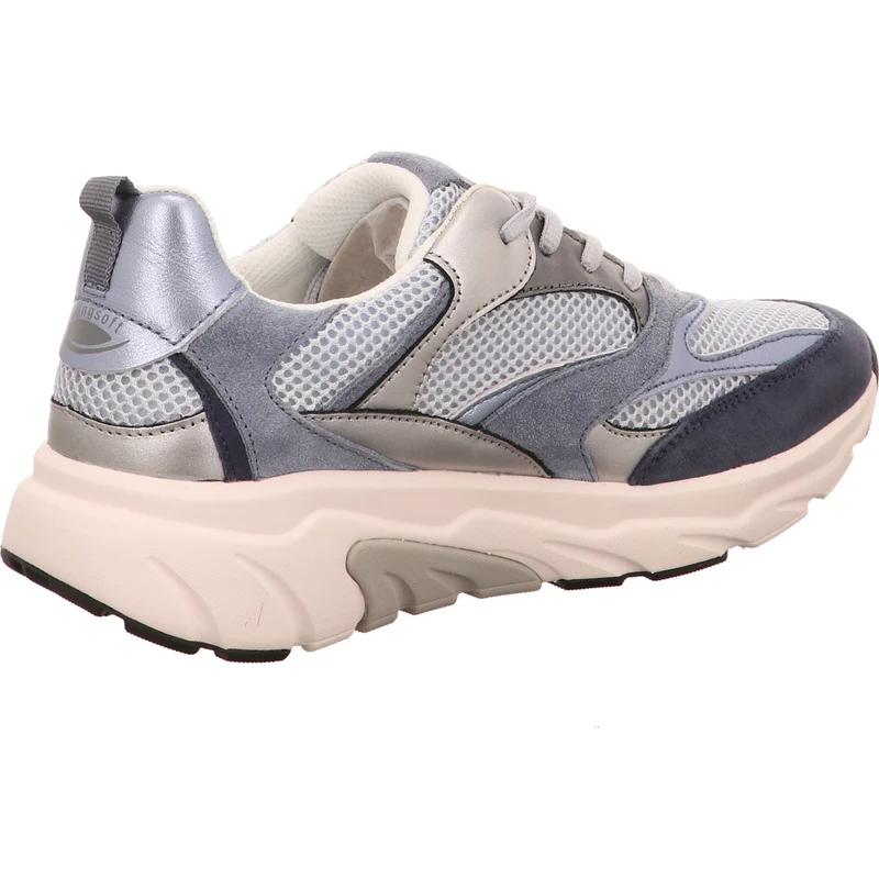 Gabor Schnürschuh Rollingsoft blau