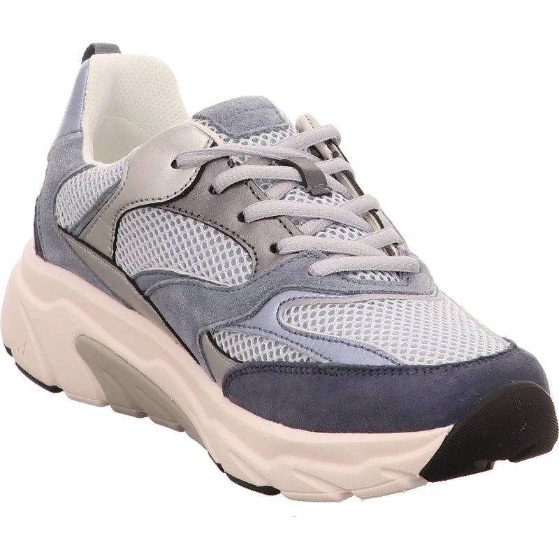Gabor Schnürschuh Rollingsoft blau