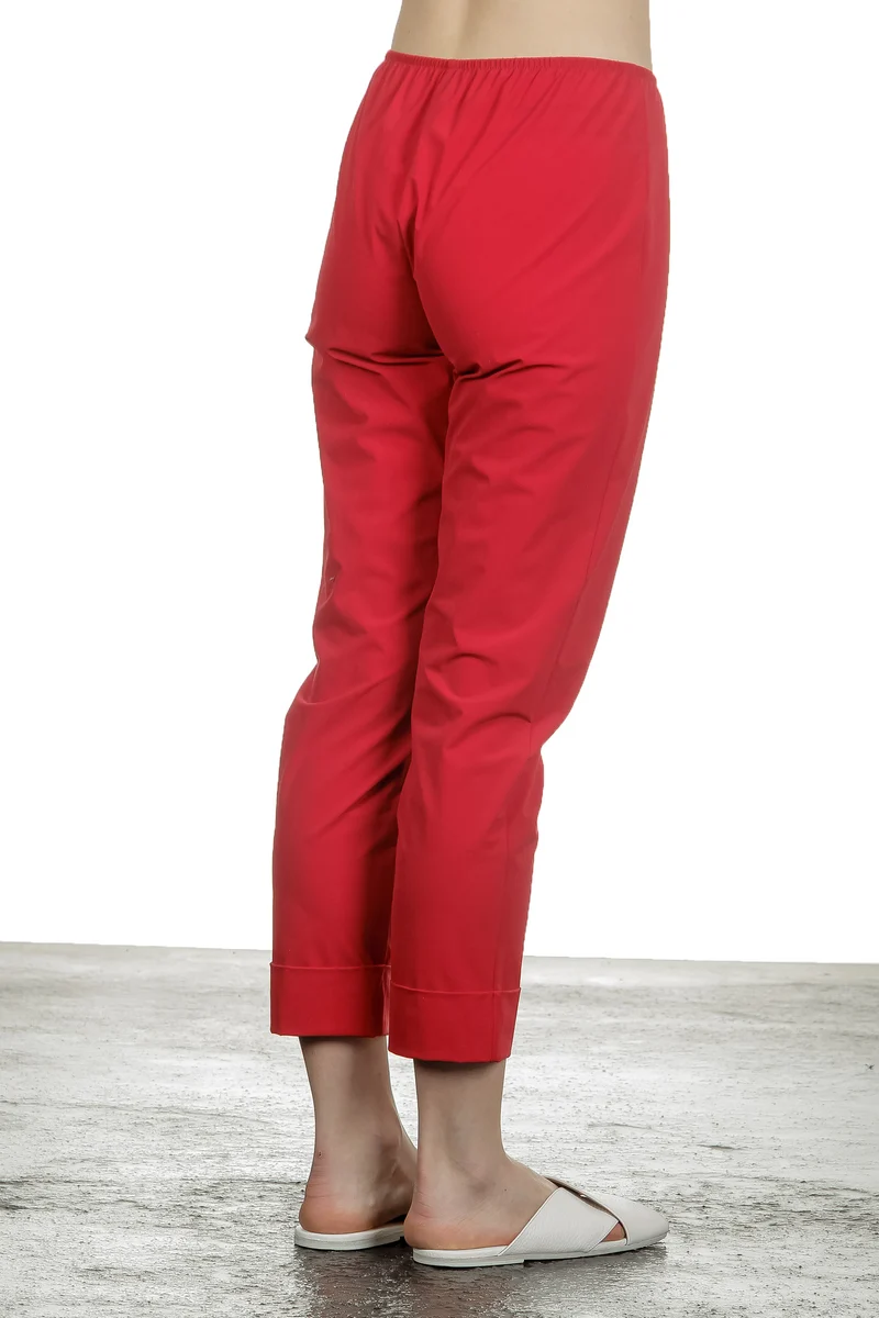 Katharina Hovman Damen 7/8 Hose rot