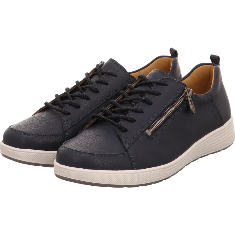 Ganter Schnürschuh Klara blau
