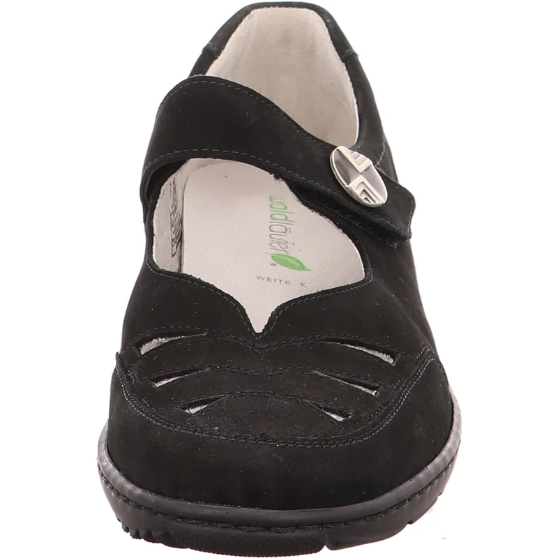 Waldläufer Slipper Kya schwarz