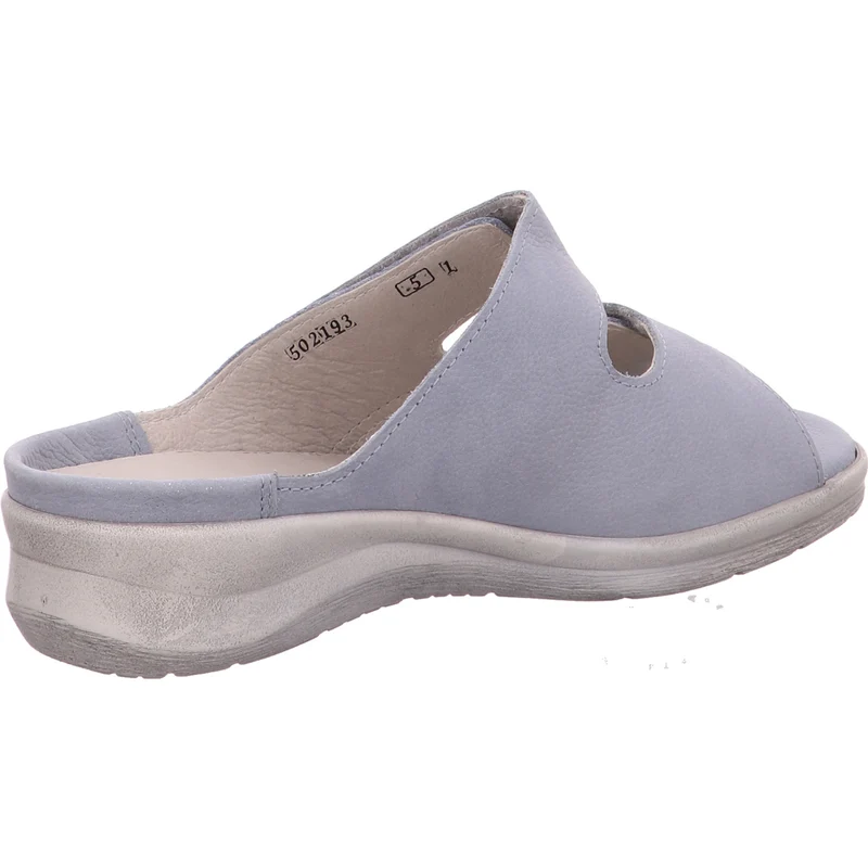 Waldläufer Pantolette Merle hellblau