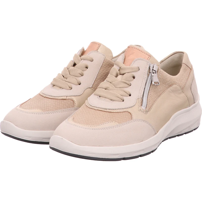 Waldläufer Schnürschuh M-Tonia beige