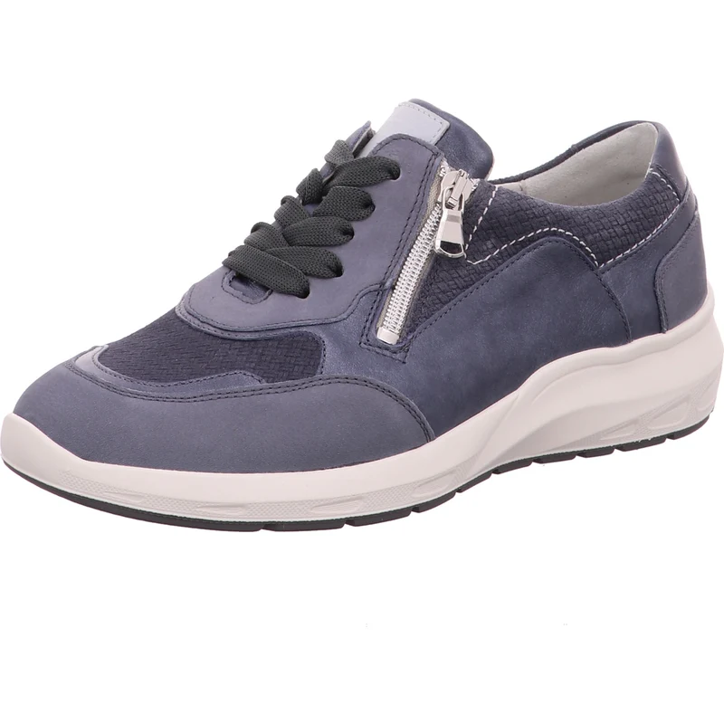 Waldläufer Schnürschuh M-Tonia blau
