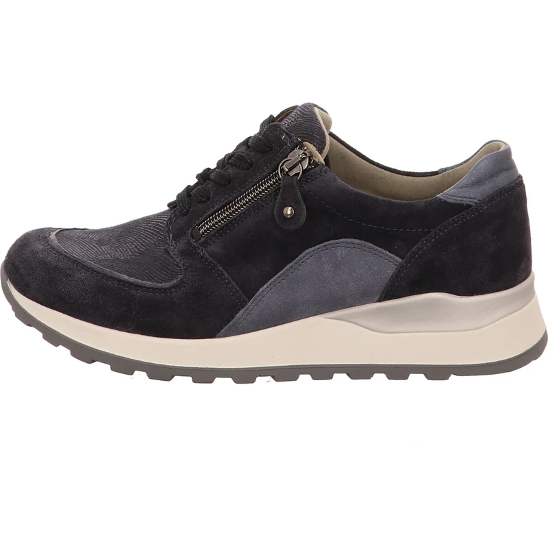 Waldläufer Schnürschuh Hiroko blau