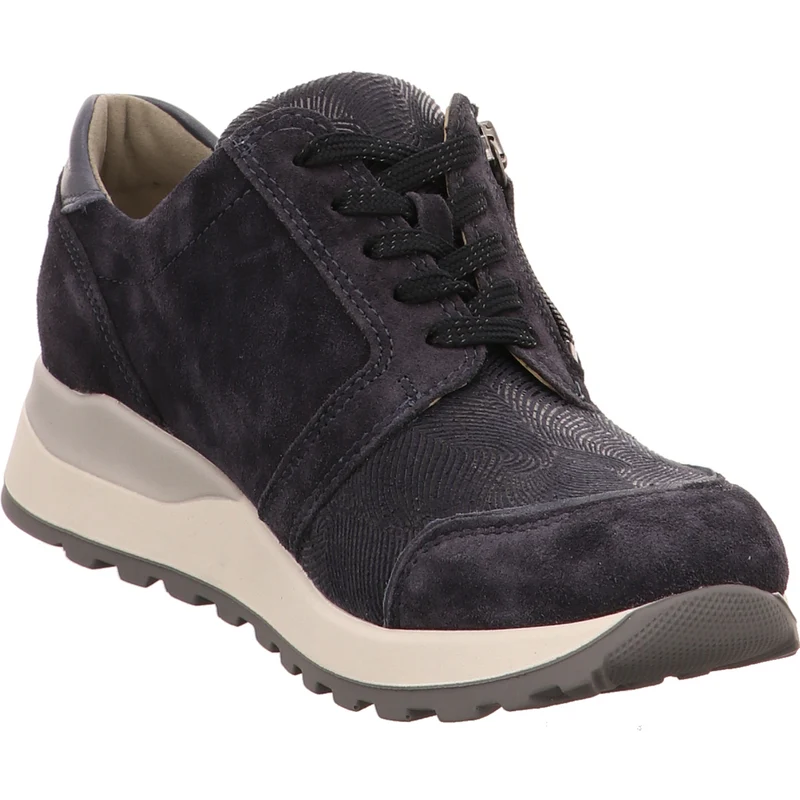 Waldläufer Schnürschuh Hiroko blau