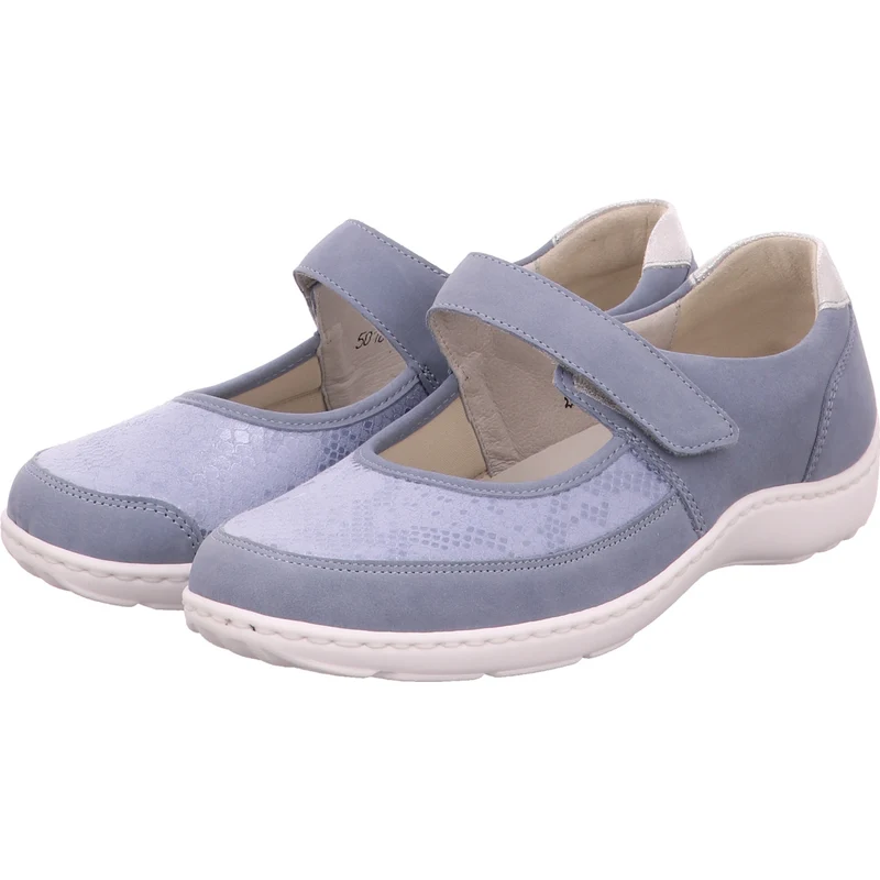 Waldläufer Slipper Henni hellblau