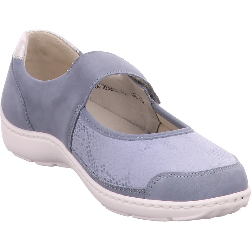 Waldläufer Slipper Henni hellblau