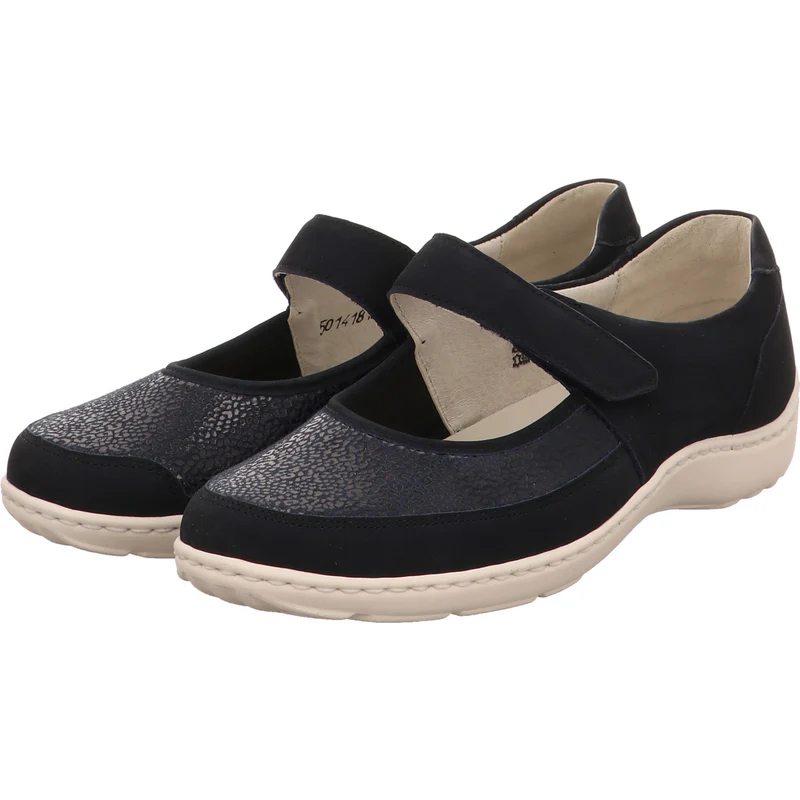 Waldläufer Slipper Henni blau