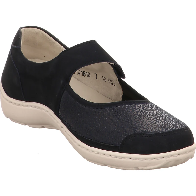 Waldläufer Slipper Henni blau