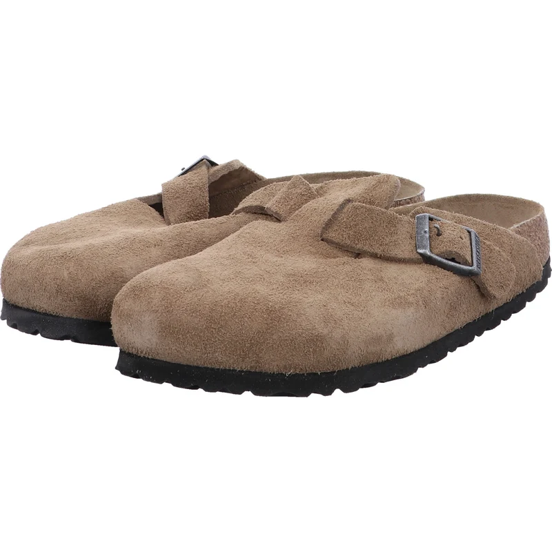 Birkenstock Pantolette Boston d'beige