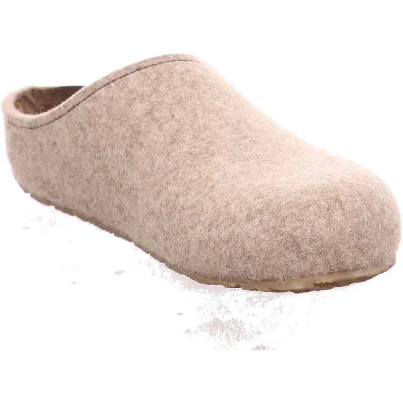 Haflinger Hausschuh Michl beige