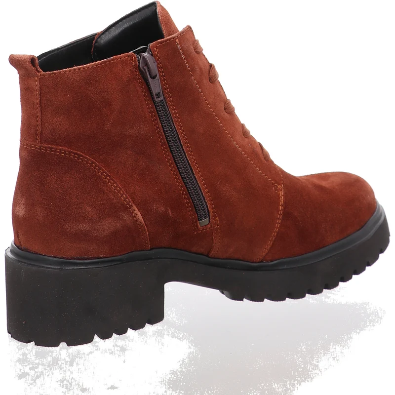 Waldläufer Stiefelette H-Luise rot