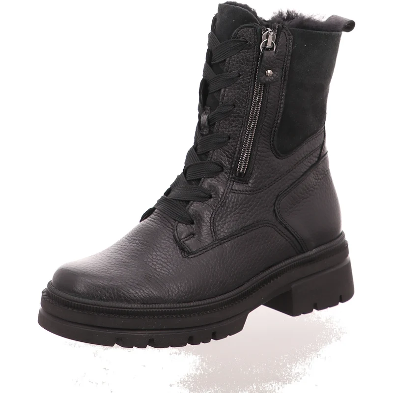 Waldläufer Stiefelette H-Amara schwarz