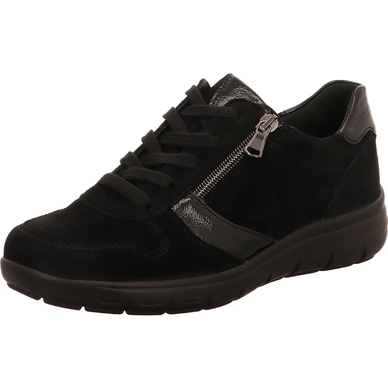Semler Schnürschuh Greta schwarz