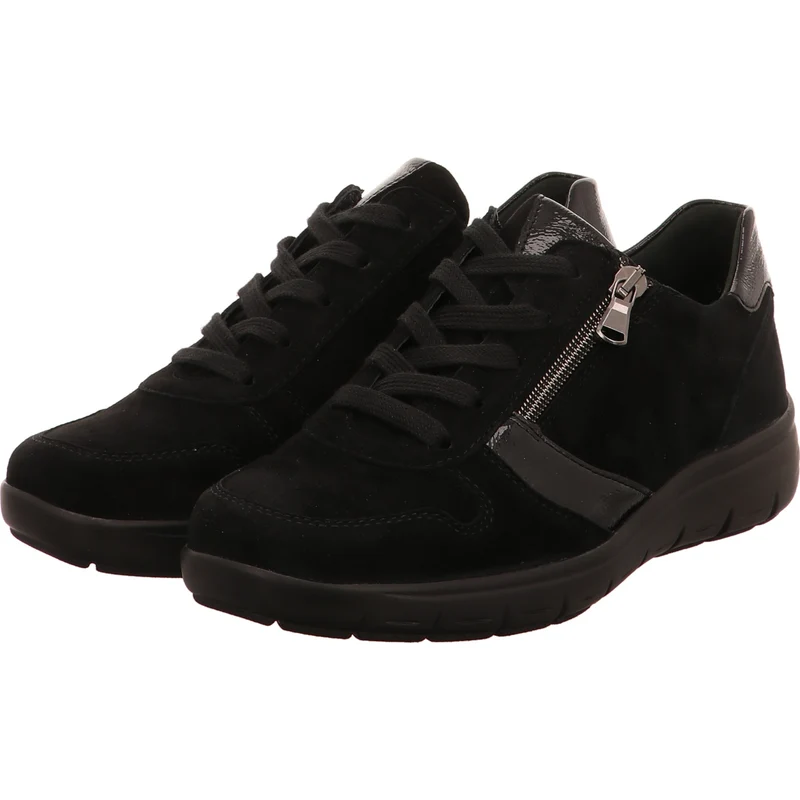 Semler Schnürschuh Greta schwarz